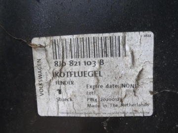 фото thumb №12, Audi tt 8j 06-14 крило перед переднє лівий оригінал oem lx7z 8j0821103b