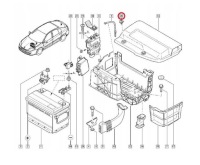 фото thumb №3, Nowa оригінальна кліпса кришки акумулятор renault master trafic iii espace