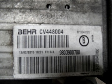 фото thumb №5, Citroen c3 ii 10r интеркулер 9803900780 cv448004