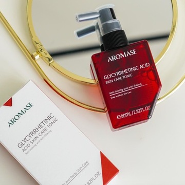 AROMASE Glycyrretinic Acid Skincare Tonic, 80 мл - трихологический тоник