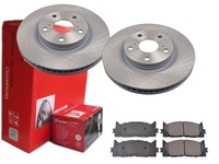 фото thumb №1, Тормозные диски тормозные колодки brembo перед lexus es v vi 296mm