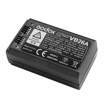 Godox VB26 литий-ионный аккумулятор постоянного тока 7,2 В 2600 мА