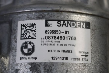 фото thumb №10, Bmw 6 gran tourer g32 насос кондиціонера 6996950 клімат компресор компресор