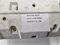 фото thumb №6, Toyota matrix 2 ii e140 1.8 b лічильник прилади спідометр obrotomierz