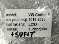 фото thumb №7, Vw crafter ii man tge 20- стеля стеля pulpit лампа панель сонцезахисні козирки