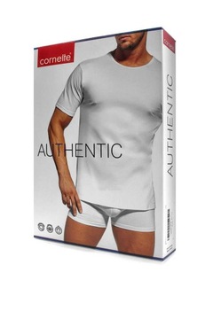 Cornette Koszulka Authentic 202 new czarna 4XL