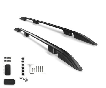 фото thumb №9, Peugeot expert 2016+ l3h1 довгий xl рейлінги дахові багажник потужний чорний