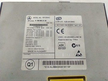 фото thumb №14, Mercedes a-klasa w169 w245 vito viano w639 радіо cd a1699002100