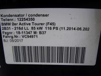 фото thumb №7, Bmw 2 f45 f46 216d 1.5 d b37 14-21 вентилятор радіатора води корпус oryg.