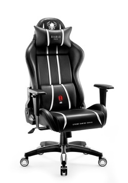 СТУЛ DIABLO X-ONE 2.0 (L) ЧЕРНО-БЕЛЫЙ