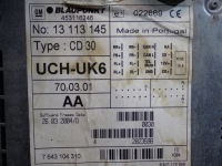 фото thumb №7, Opel vectra c 02-05 магнітола blaupunkt cd 13113145 453116246