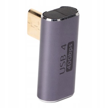 2 шт. АДАПТЕР УГЛОВОЙ РАЗЪЕМ 90 ГРАДУСОВ USB-C