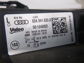 фото thumb №8, Лампа перед передня ліва audi a1 s1 повний led 18-22