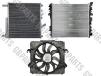 Купити Комплект радіатор води кондиціонера вентилятор dodge ram 2019-, фото thumb