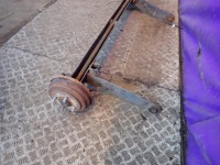 Hyundai atos 97-03 prime вісь  задня балка задній підвіска Оригінал, фото thumb