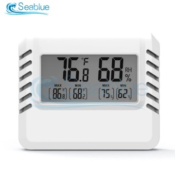 Ultrathin Indoor LCD Digital Display Thermometer Hygrometer Electronic