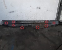 Решітка радіатора решітка радіатора решітка радіатора renault premium 370 dci срібляста Зі Шроту, фото thumb