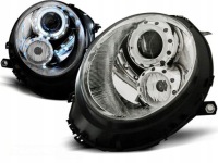 Купити Ліхтарі  mini cooper r56 06-14r кільця led хром + двигуни reg. безкоштовно!, фото thumb