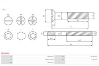 фото thumb №2, Болти стартер as-pl