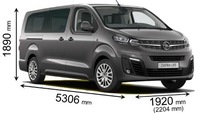 фото thumb №9, Opel vivaro iii 2019 + long l3h1 xl рейлінги багажник даховий міцний