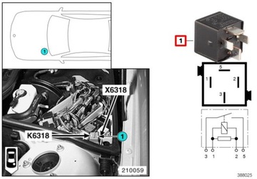 фото thumb №6, Оригинальный номер bmw реле 4-полюсный bmw 1 f20 f21