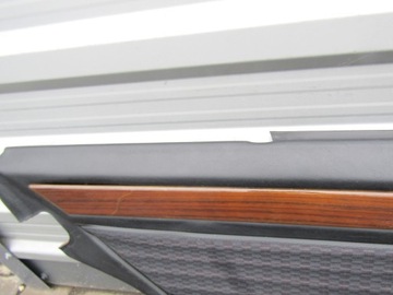 фото thumb №6, 1 mercedes w124 89-93 обивка дверь левая задняя чёрная