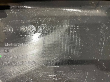 фото thumb №10, Skoda karoq 57a 17-21 спойлер накладка бампера перед передня