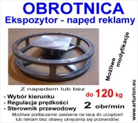 фото thumb №11, Obrotnica механизм поворотный stojąco-wiszący do 120kg reg.prędk i выбор kie