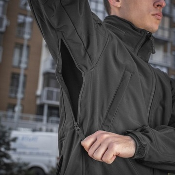 Куртка M-Tac Soft Shell, черная XXXL