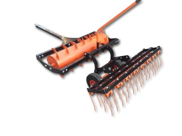 Walec Traktorka Aerator Wertykulator + Brona 150cm