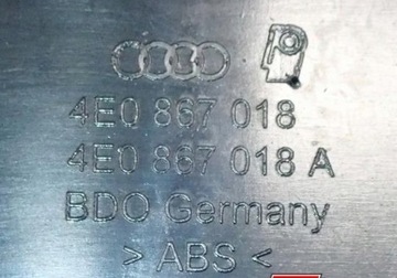 фото thumb №10, Оббивка боковина двері праві перед audi a8 s8 d3 4e0868016