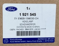фото thumb №8, Лампа передняя led правая ford s-max 15- nowa оригинальный номер