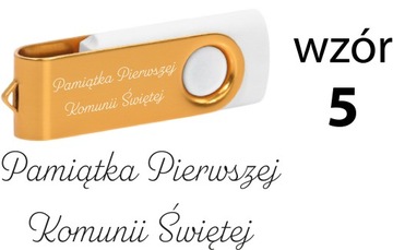 Флешка твистер 128Гб usb2.0 сувенир ко Первому Причастию - 10 шт.