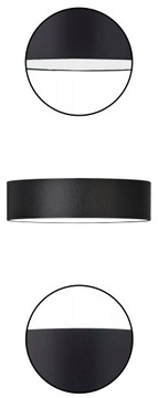 Светодиодная потолочная люстра E27 LAMPSHADE роликовое ЗЕРКАЛО для офиса