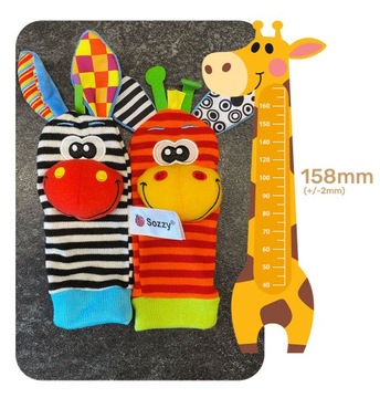 2x ZESTAW | 4-Pack SKARPETKI 3D OPASKI GRZECHOTKI