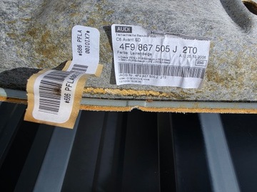 фото thumb №9, Потолок audi a6 c6 avant 4f9867505j 2t0 leinenbeige люк