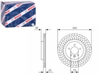 фото thumb №1, Гальмівні диски гальмівні 2szt. задня land rover discovery v range rover iv