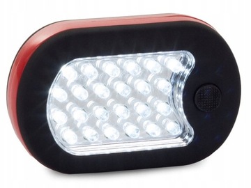 LAMPA LED DO GARAŻU WARSZTATU WIESZAK MAGNES MOCNA