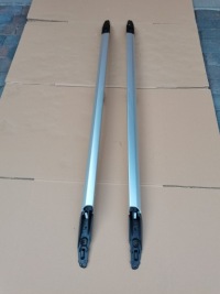 Купити Vw caddy 2k5 рейлінги дахові комплект . хромовані нове, фото thumb