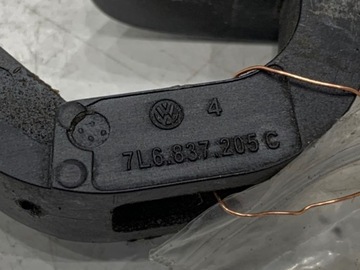 фото thumb №3, Ручка зовнішня правий зад vw touareg 7l6837205c suv 02-13 чорний magic