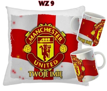 KUBEK + PODUSZKA dla kibica MANCHESTER UNITED F.C