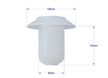 фото thumb №4, Клипса разъём гнездо колёсная арка ford focus ii 2