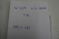 фото thumb №6, W204 lift подголовник задний левый + правый + средний