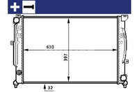 фото thumb №11, Радіатор двигуна wody audi a4 b5 a6 c4 a6 c5 skoda superb i vw