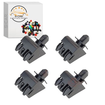 фото thumb №1, Subaru legacy outback 03- ползун зажим крепление клипса решётка решётка перед