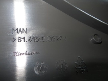 фото thumb №5, Кутник бампера man tga лівий 81.41610-0227 оригінальний номер