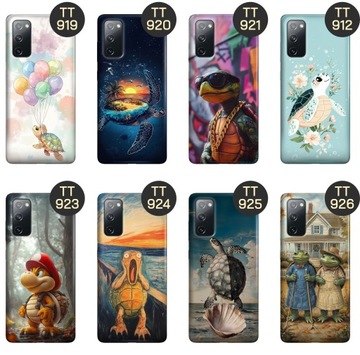ETUI DO SAMSUNG GALAXY S20 FE / 5G WZORY ŻÓŁWIE ŻÓŁWIKI ŻÓŁW OBUDOWA CASE