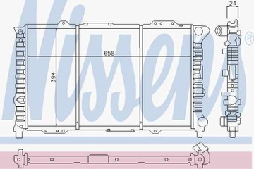 фото thumb №15, Радиаторов двигателя nissens 60053 60619883