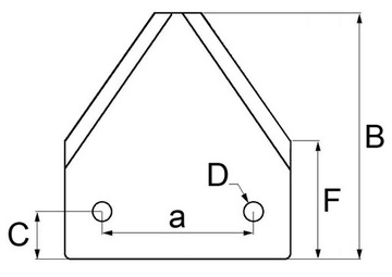 Лезвие кустореза для DEUTZ-FAHR 16007763 SCHUMACHER