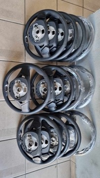 фото thumb №2, Кермо шкіра з підігрівом пелюстки skoda octavia iv